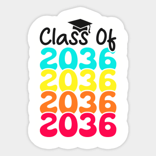 Class of 2036 - 2036 Class Sticker